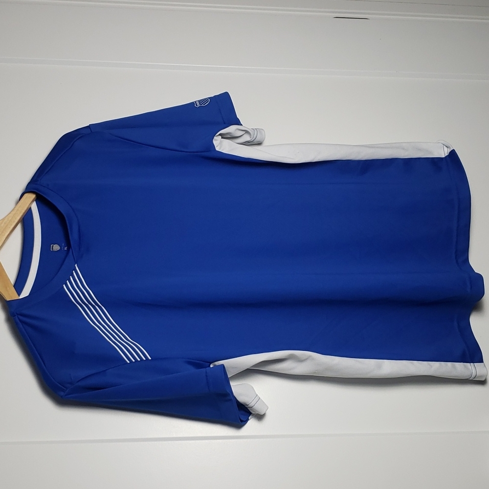 K-Swiss XL Men’s Blue White Athletic Tee